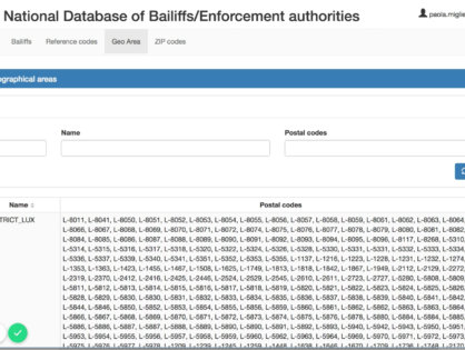 Discover the application developed by the FAB2 project to implement your database.